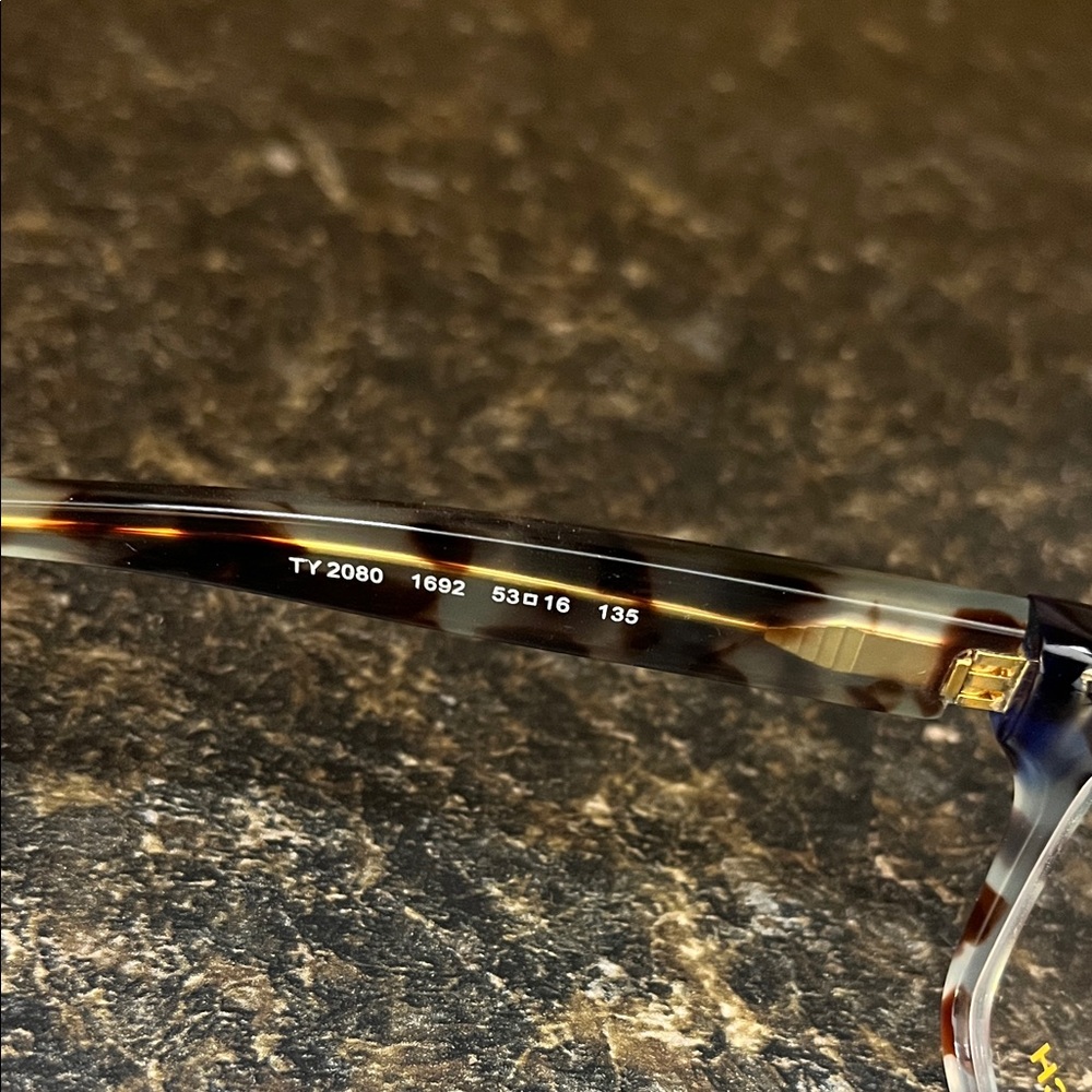 Tory Burch Brown Patterned Glasses - image 3
